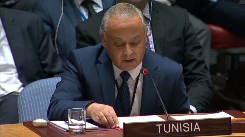 Tariq Adab , Túnez, CSNU, acuerdo del siglo, Al Quds
